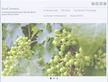 Tablet Screenshot of frescosmesi.com